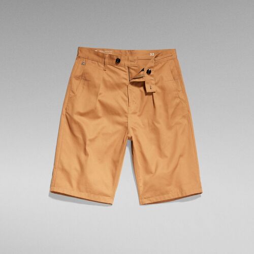 G-Star Raw - D21458 C962 WORKER CHINO SHORT-3886 CHIPMUNK Beige