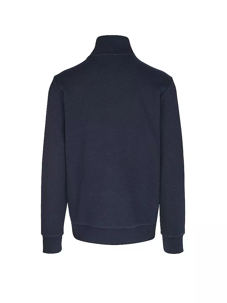 TOM TAILOR Sweatjacke dunkelblau
