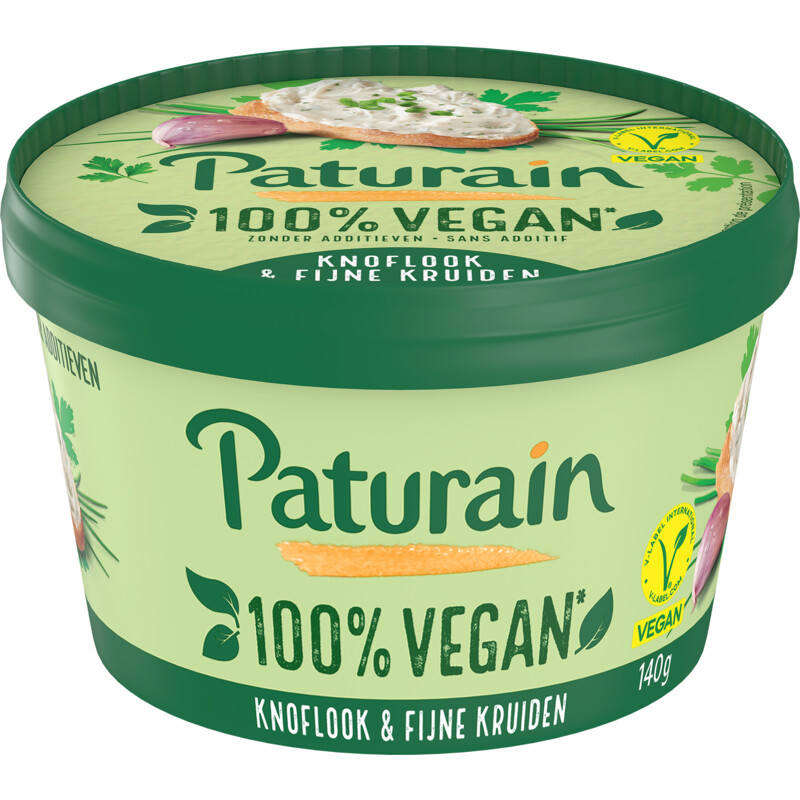 Paturain Knoflook & fijne kruiden vegan