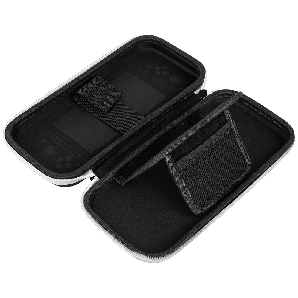 PDP Gaming Slim Deluxe Reisetasche für Nintendo Switch, OLED & Switch Lite – Schwarz & Weiß