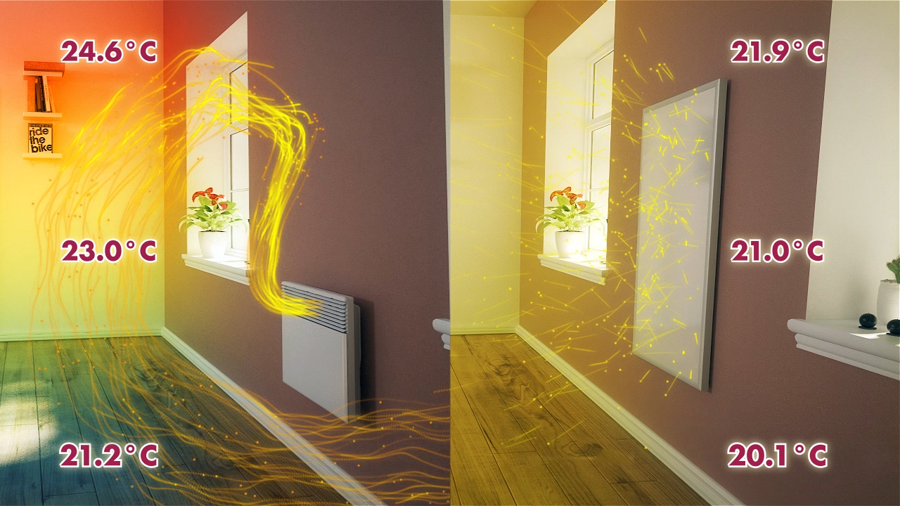 Ecosun E1000 infrarood paneel plafond 120x85cm 1000W
