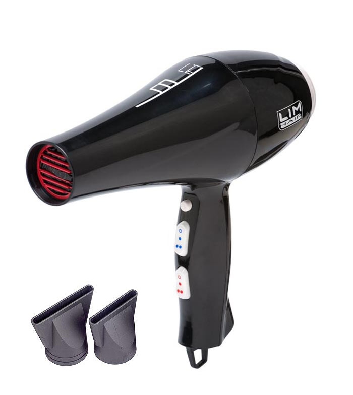 Lim Hair - Secador Profissional Iconic Tourmaline hp 3.7 - Preto