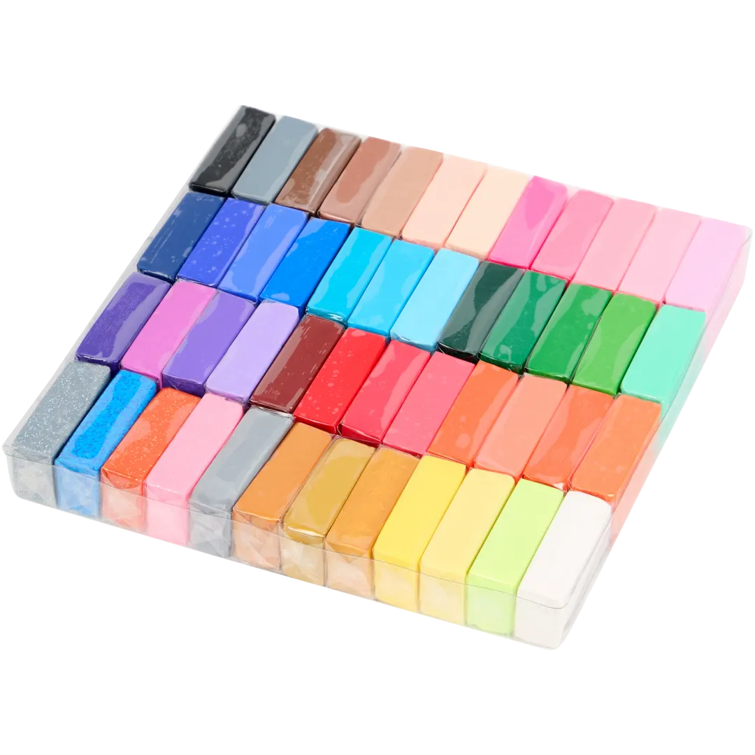 Polymeerklei 48 stuks