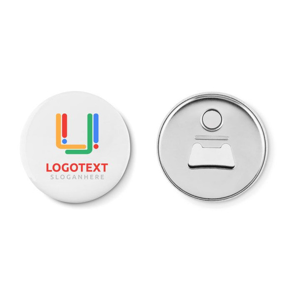 GiftRetail MO9331 - PIN OPENER Magnet en métal et décapsuleur