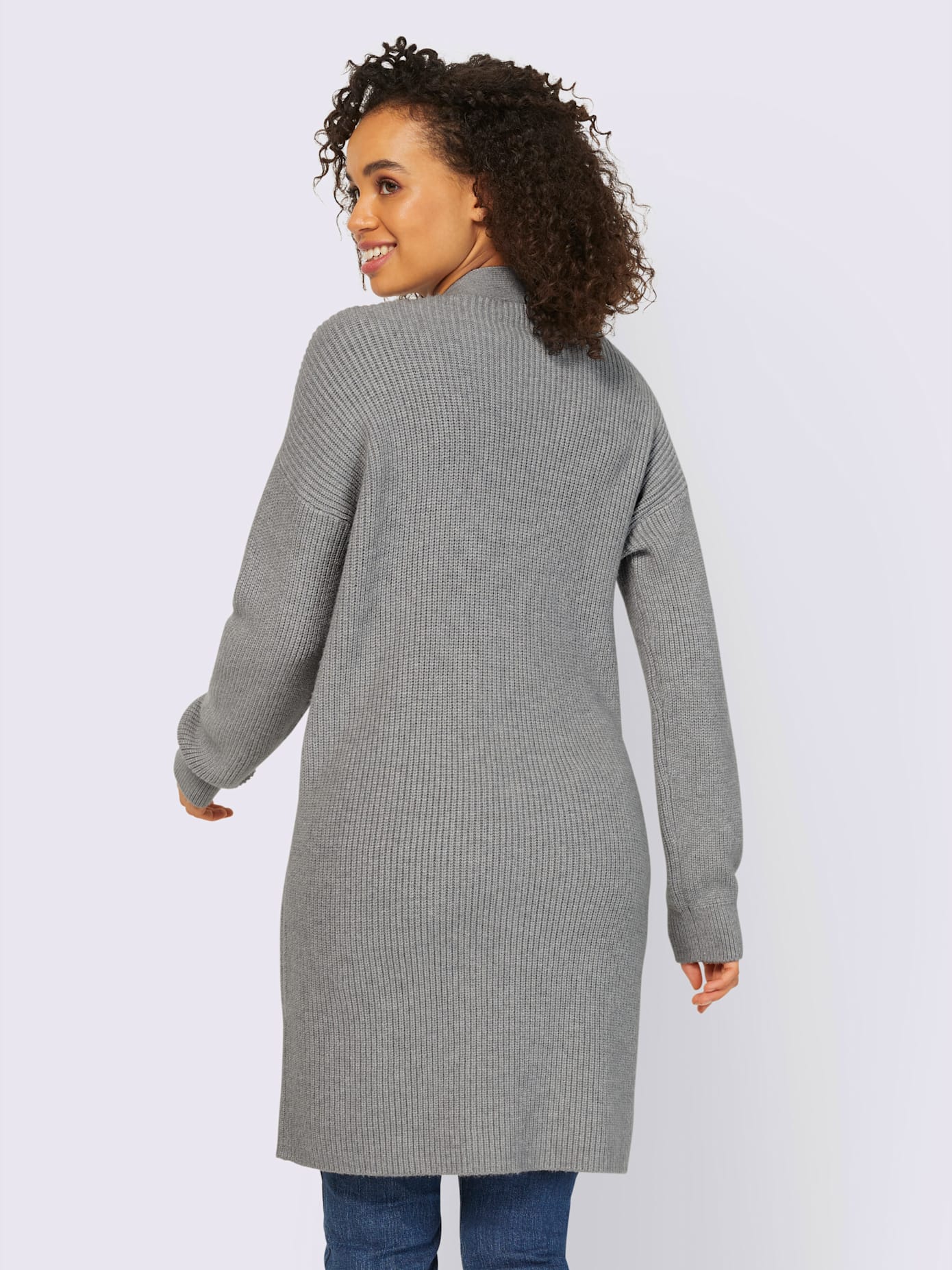 Veste en tricot 2 poches plaquées