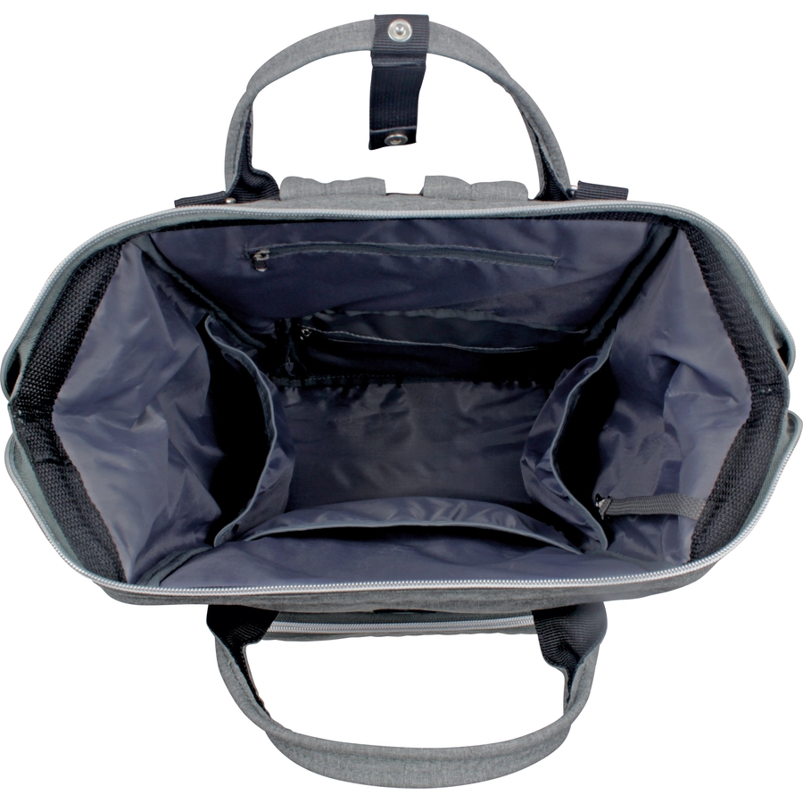 DOOKY Wickelrucksack Large Grey melange
