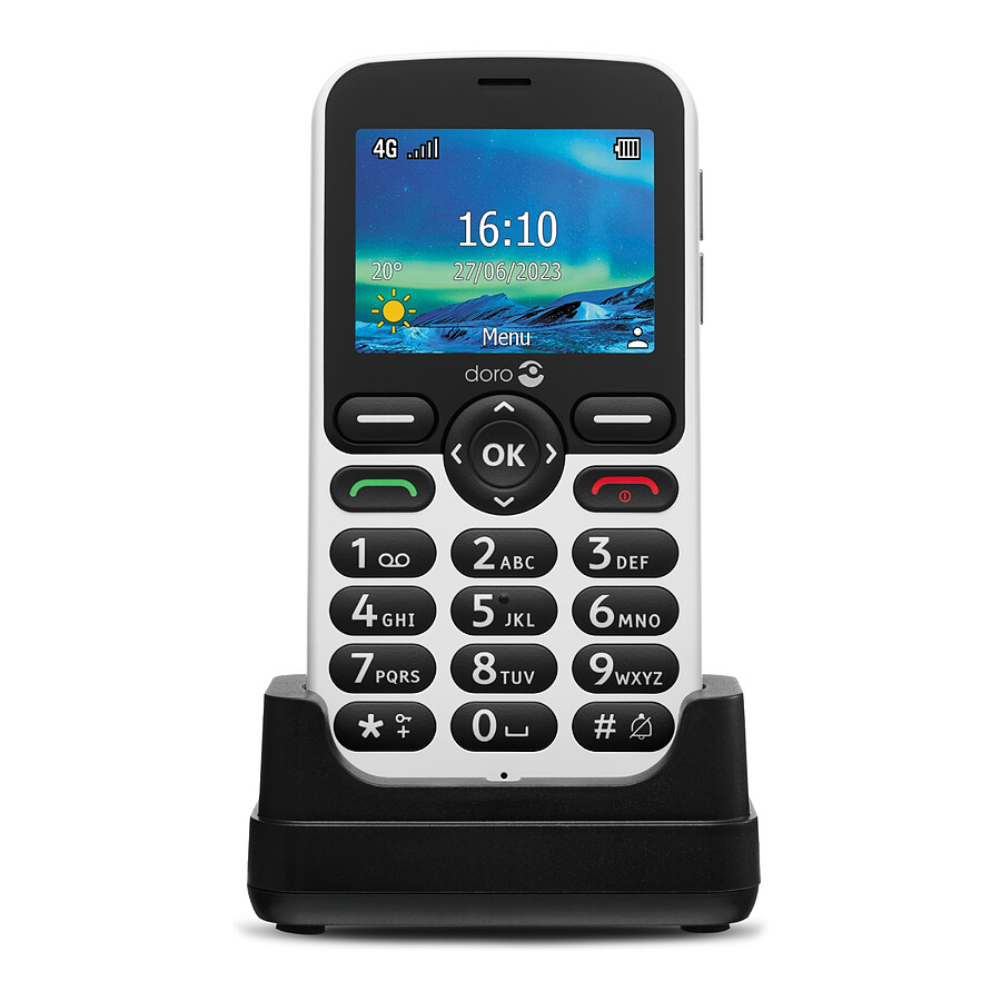 DORO 5860 (Noir/Blanc) - 4G