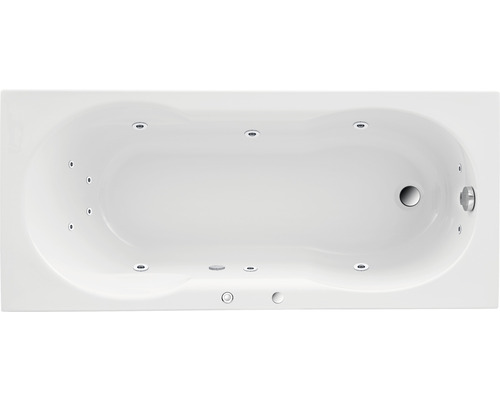Whirlpool OTTOFOND Fortuna 70 x 160 cm wit glanzend 57480