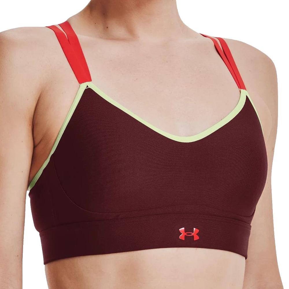 Under Armour Brassière Rouge Femme Under Armour Infinity
