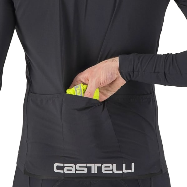 Veste vélo CASTELLI SQUADRA STRETCH JKT ELECTRIC LIME/DARK GRAY
