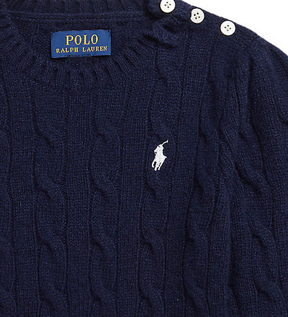 Polo Ralph Lauren Bluse - Wolle - Navy