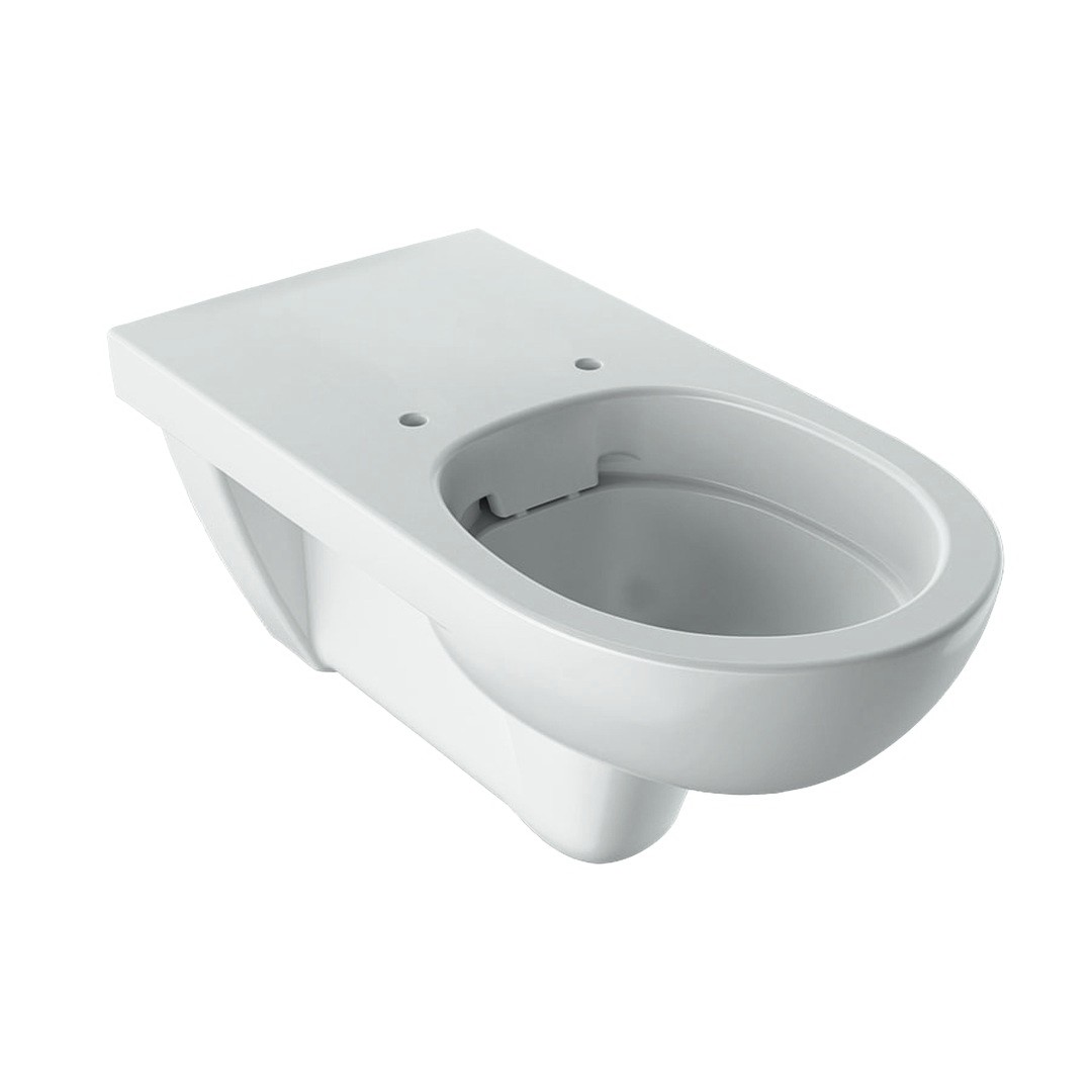 Geberit 300 Comfort hangend randloos toilet verlengd wit glans