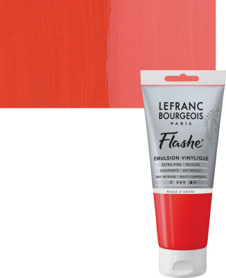 Lefranc & Bourgeois - Akrylmaling - Flashe - Oriental Red 80 ML