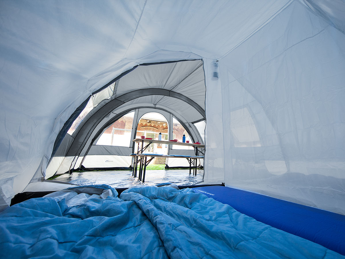 Skandika Helsinki 6 grijze tunneltent