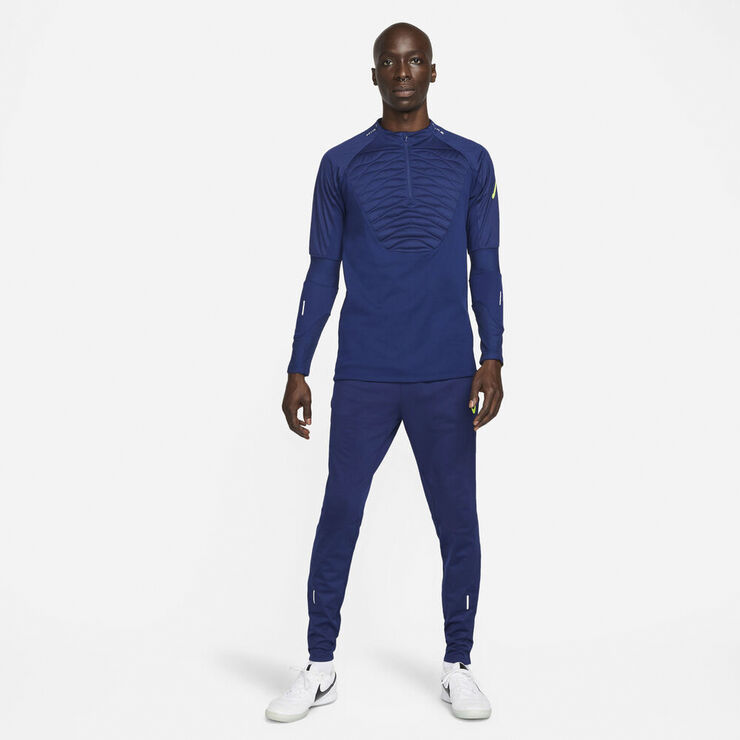 Nike Therma Fit Strike Winter Warrior Drill Traeningstroje Blå