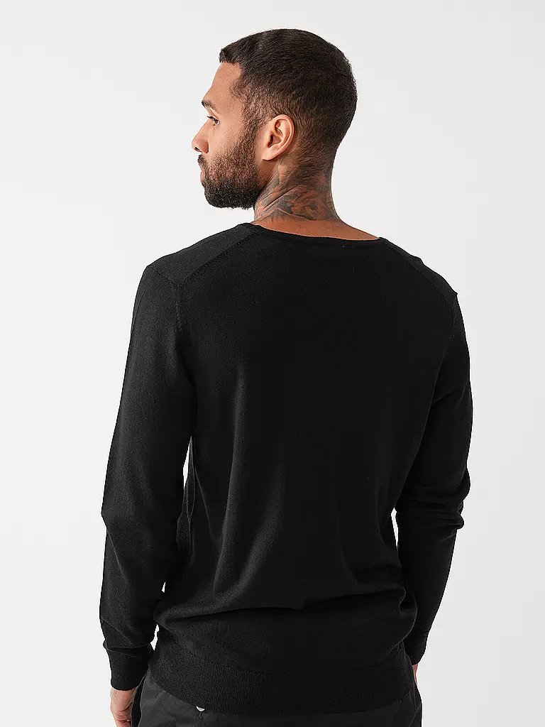 PROFUOMO Pullover schwarz