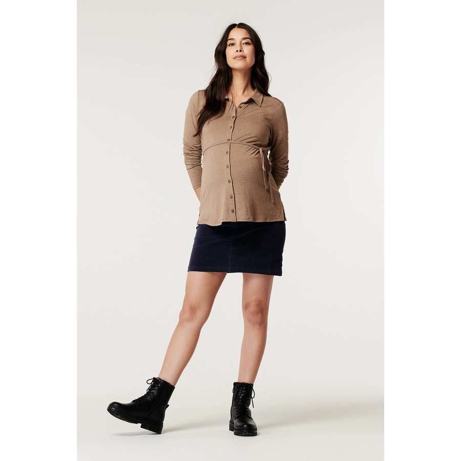 Esprit Still-Shirt Taupe Grey