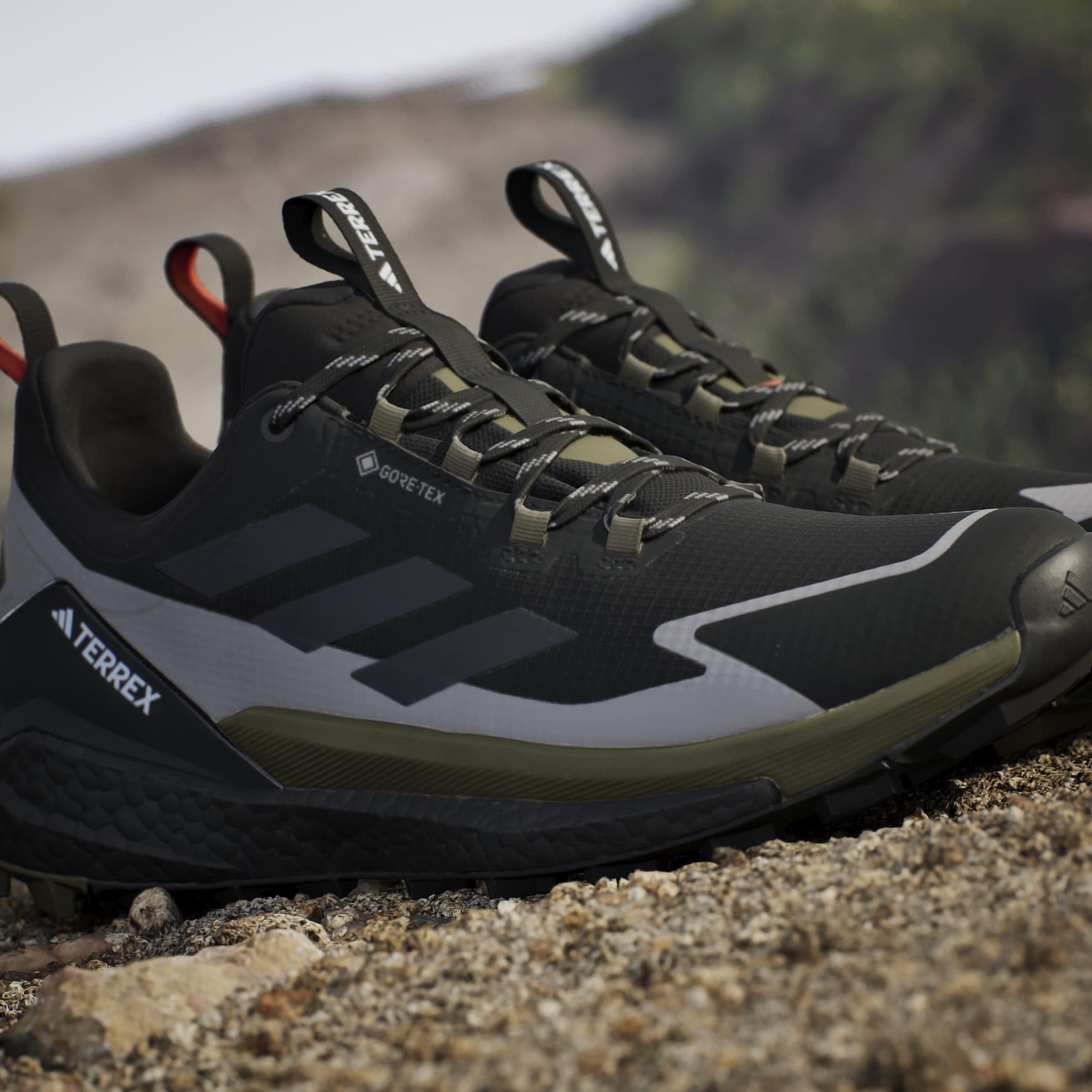 adidas TERREX Free Hiker 2.0 Low GORE TEX Hiking Shoes Mens