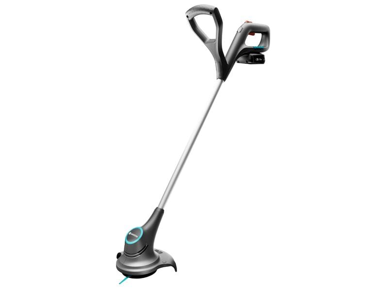 GARDENA Akku-Trimmer SmallCut 23/18 V P4A Ready-To-Use Set Besonders leichter Akku-Trimmer für müheloses Trimmen von Rasenkanten