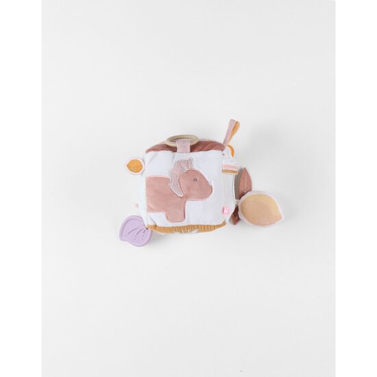 Popsie, Gigi & Louli Cube d'activités Veloudoux   Rose poudré        de               Noukies