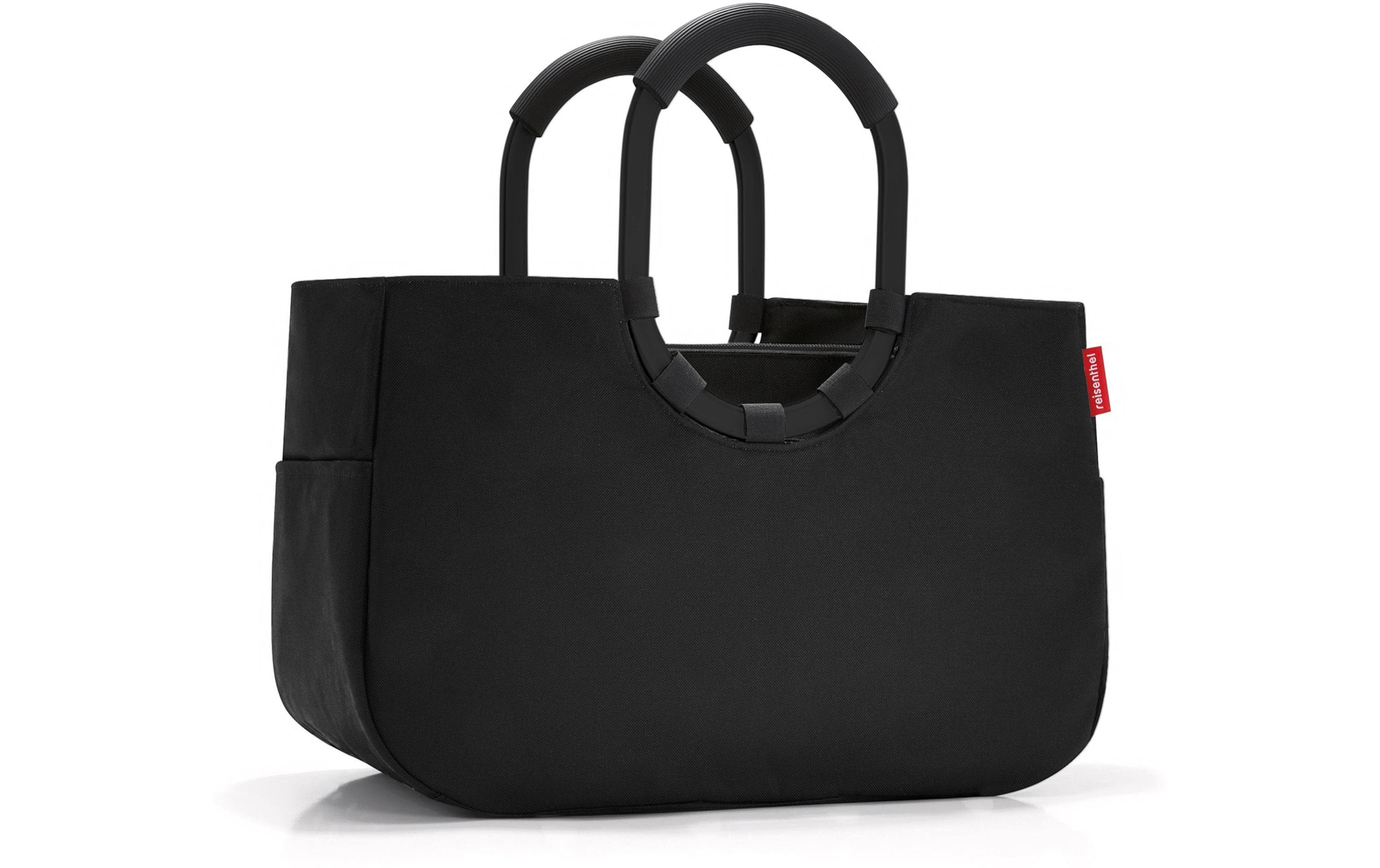 Einkaufskorb loopshopper M Frame BlackElegante Einkaufstasche