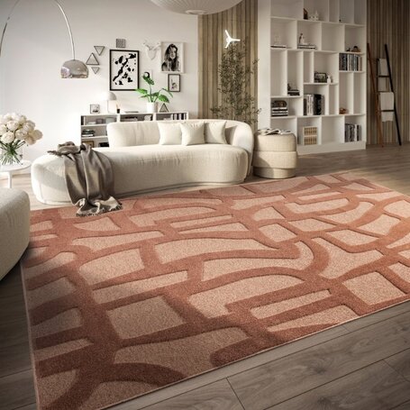 Vloerkleed Vintage Therese - Koper