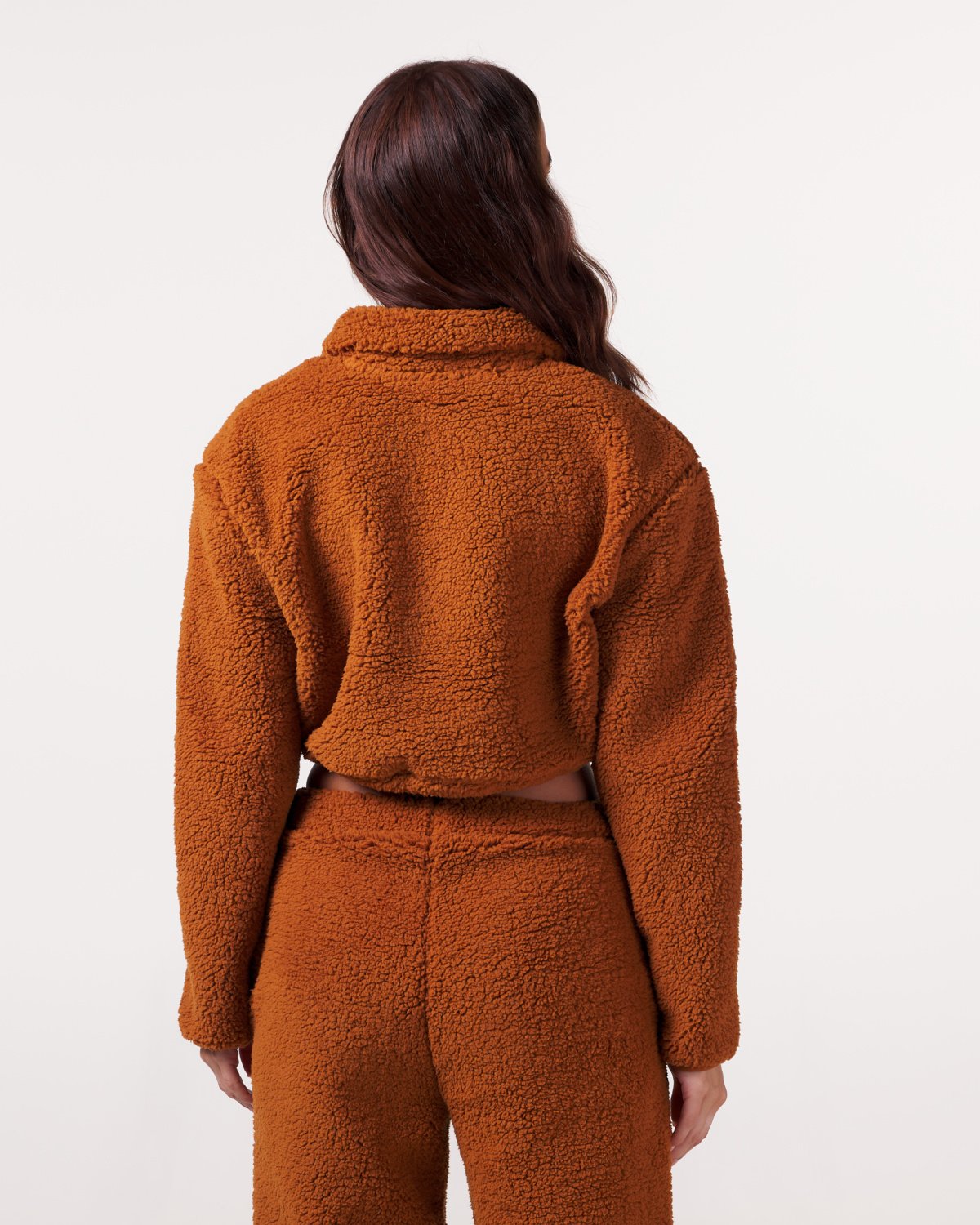 Bumpro Soft Teddy 1\2 Zip Pecan