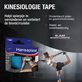 Hansaplast Kinesiologie Tape Blauw 1ST