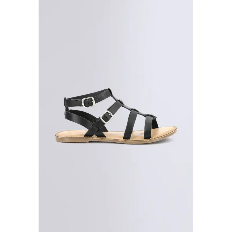 KICK DAZED NOIR SANDALES Cuir Femme