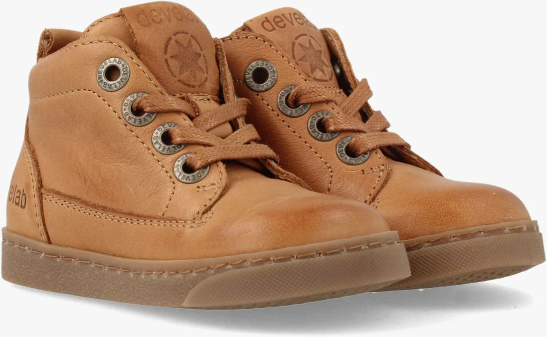 DEVELAB cognac develab babyschoenen 46094