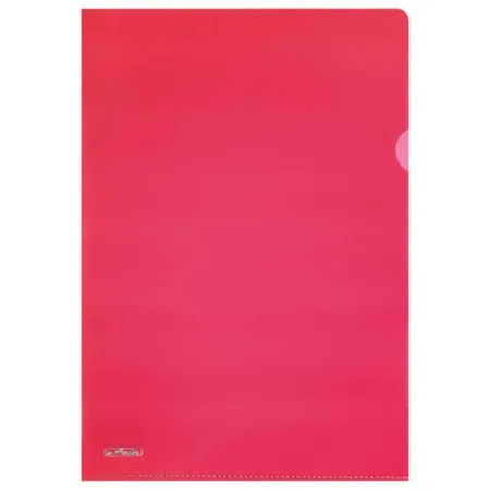 Herlitz Aktenhülle A4 Pyramide rot 10 Stück