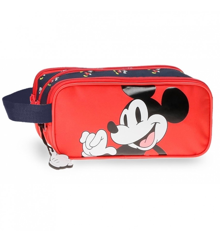 Bolsa Joumma Estojo Mickey Mouse Moda Tripla vermelha