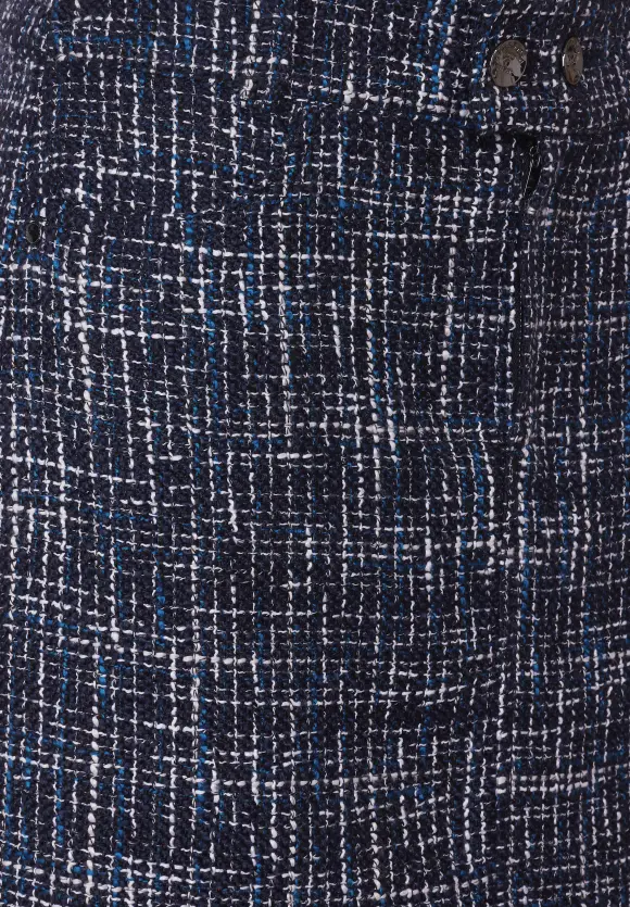 Bouclé Rock - deep blue