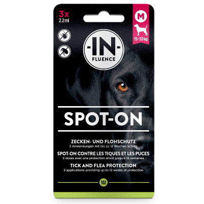 In-Fluence Spot-on Hund Ungezieferschutz