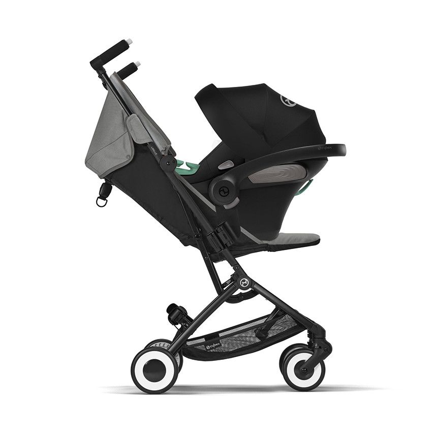 Poussette ultra-compacte Libelle 2023 lava grey - Ecru