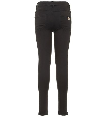 Name It Leggings - Noos - NkfPolly - Blåck Denim