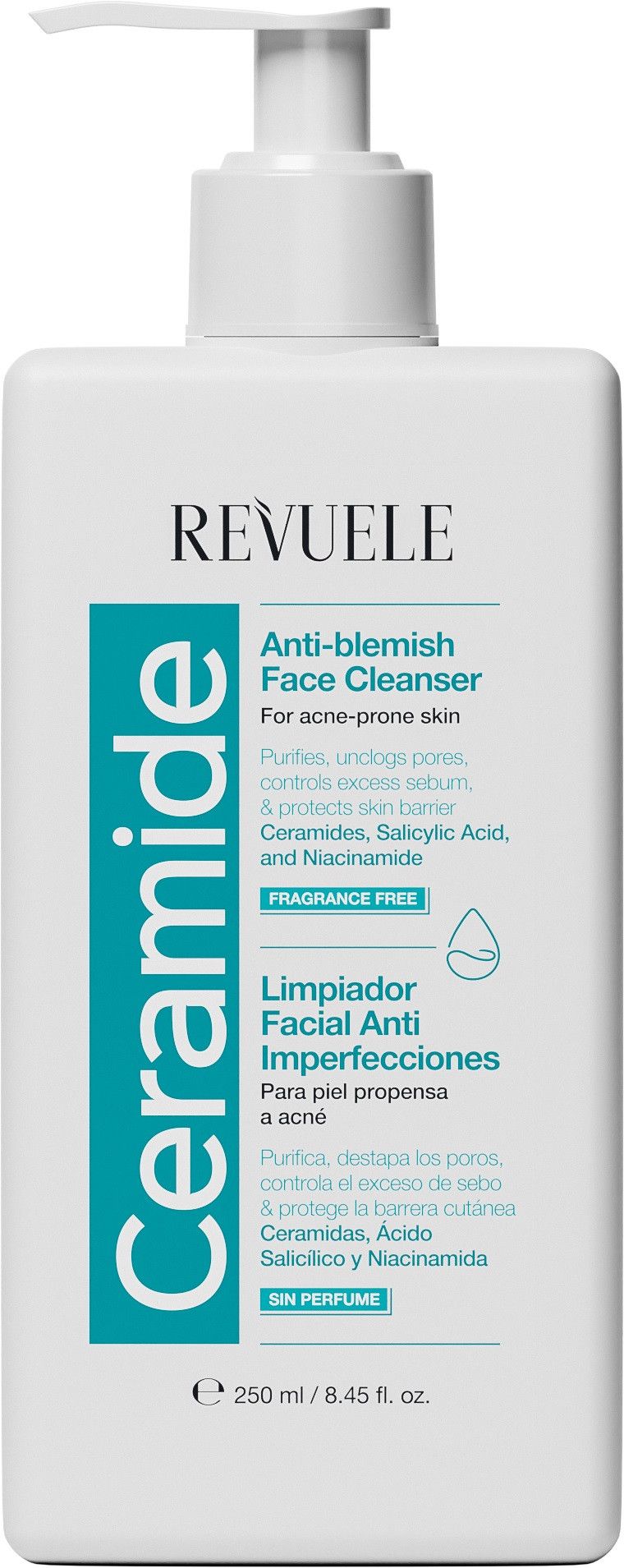 Gel Limpiador Facial Anti Imperfecciones Ceramide Espumas y geles limpiadores faciales