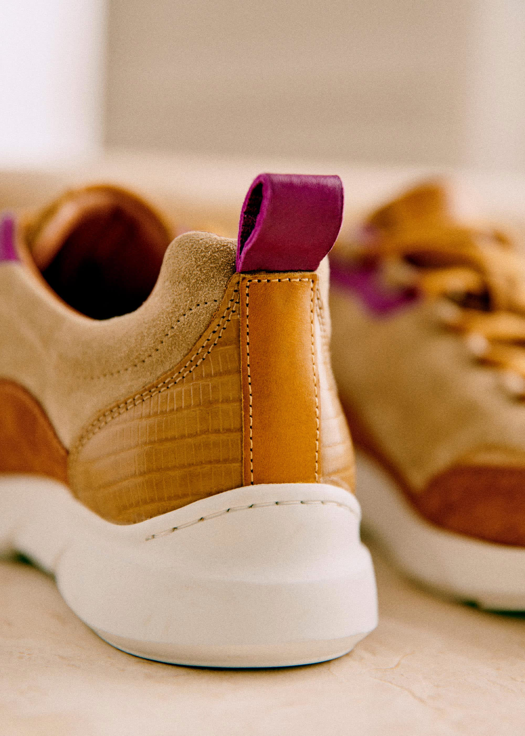 Sneakers Sama - Miel multi - SOULIERS/SOULIERS Mocassins 5906300