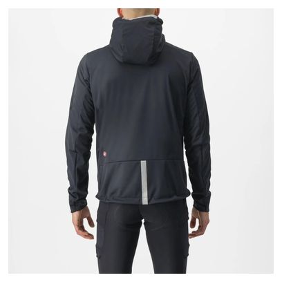 Veste Manches Longues Castelli Trail Hoodie Noir