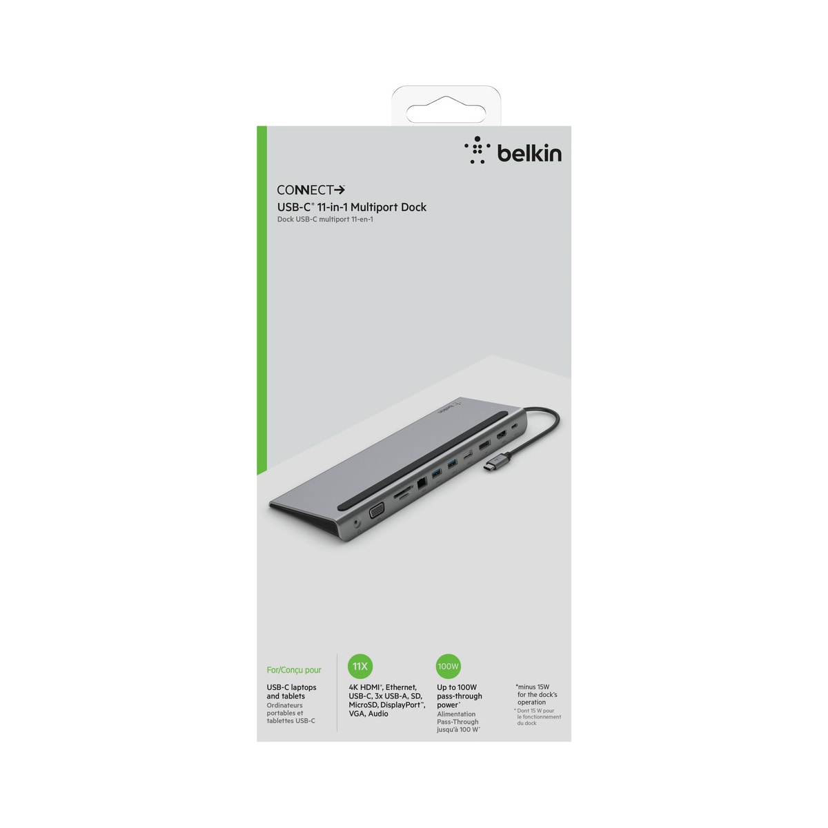 Belkin USB-C 11-i-1 Multiport Adapter Dock