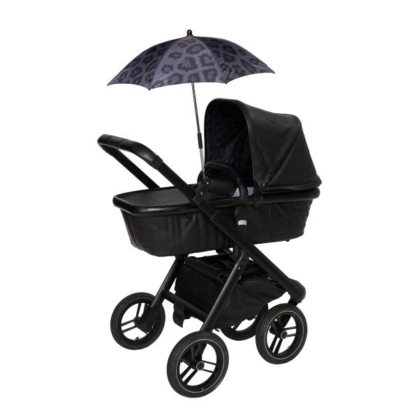 Bellasol Leopard Parasol Black / Grey