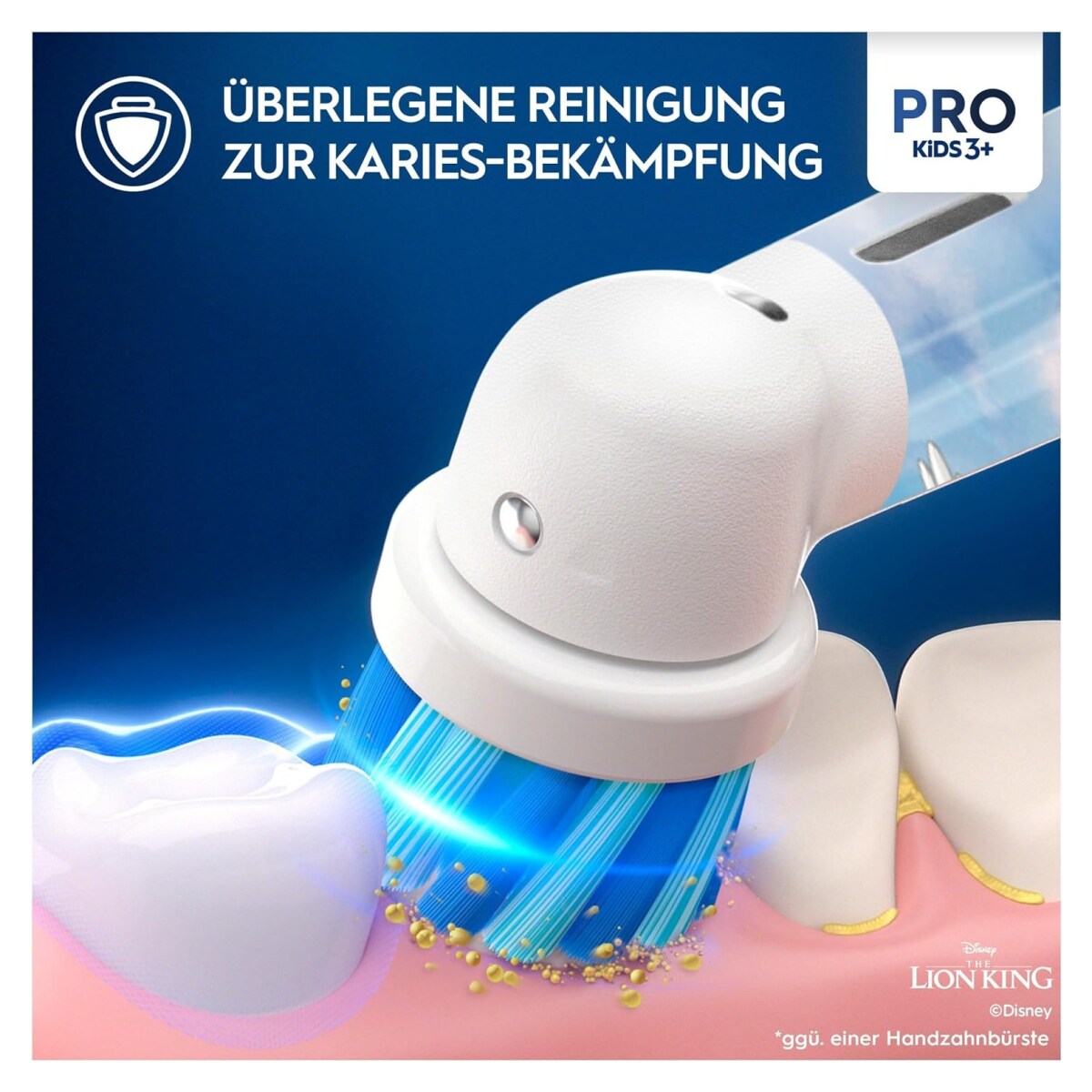 Oral-B Vitality Pro 103 Elektrische Zahnbürste Kids König der Löwen
