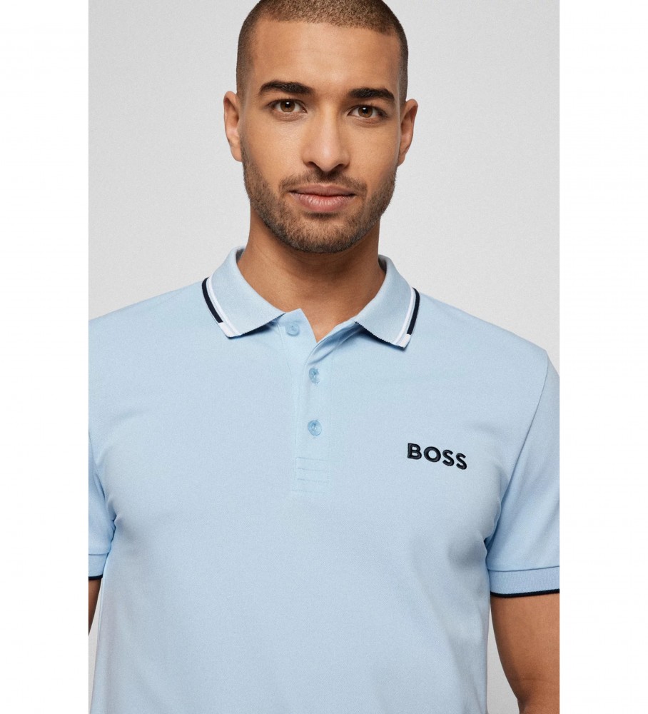 BOSS Polo Paddy Azul