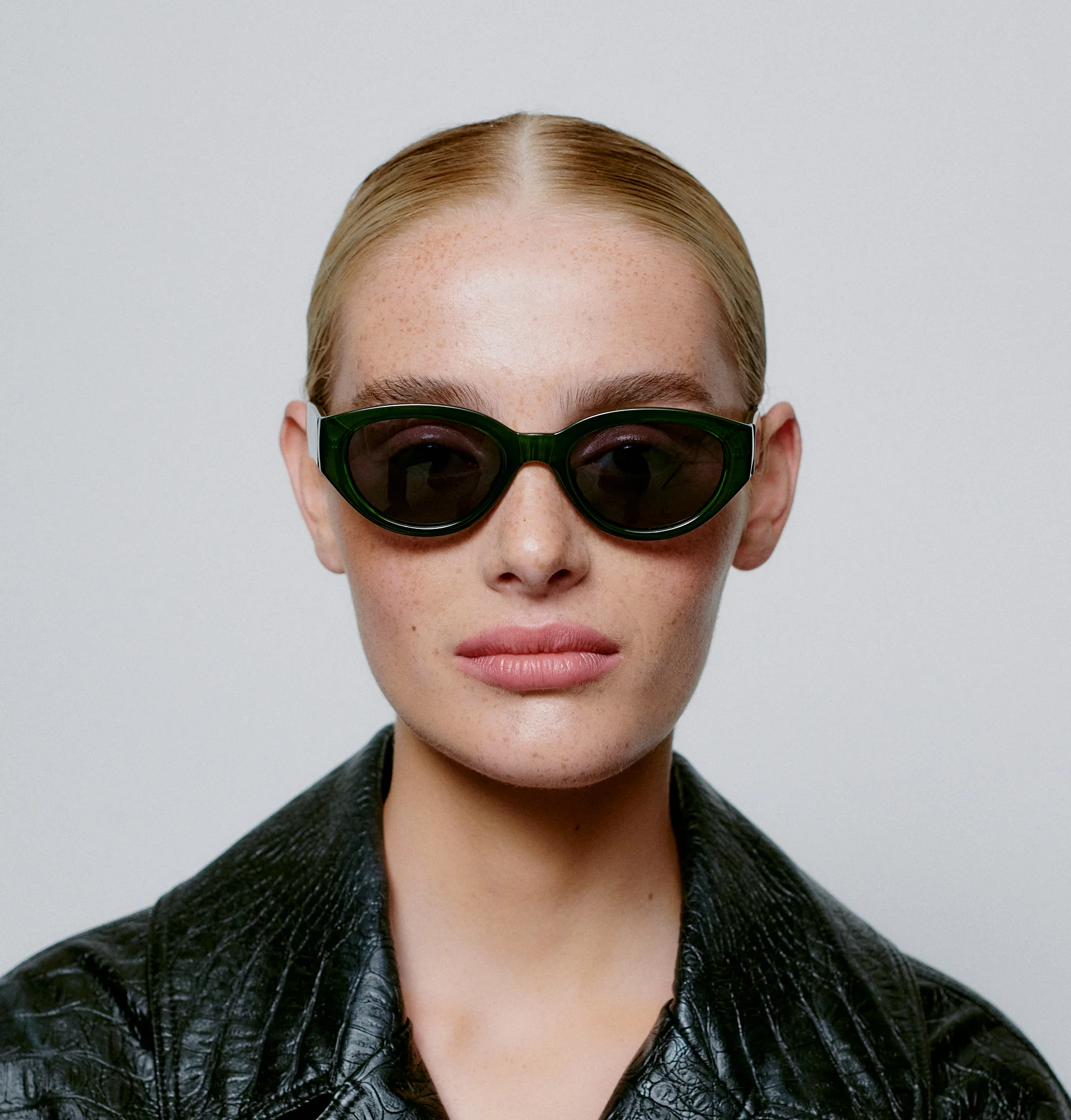 A. Kjærbede  Winnie solbrille - Dark Green