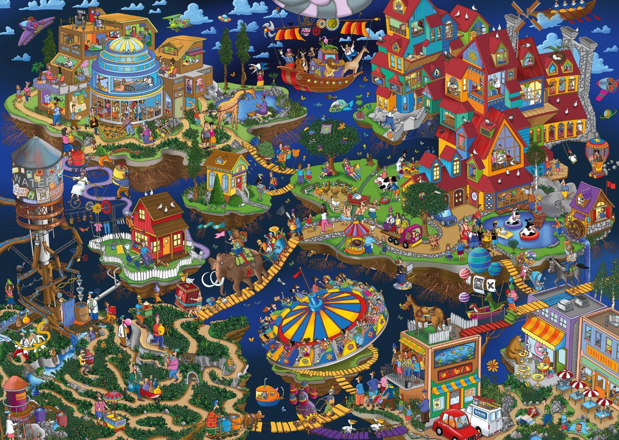 Verrückte Welt (Puzzle)