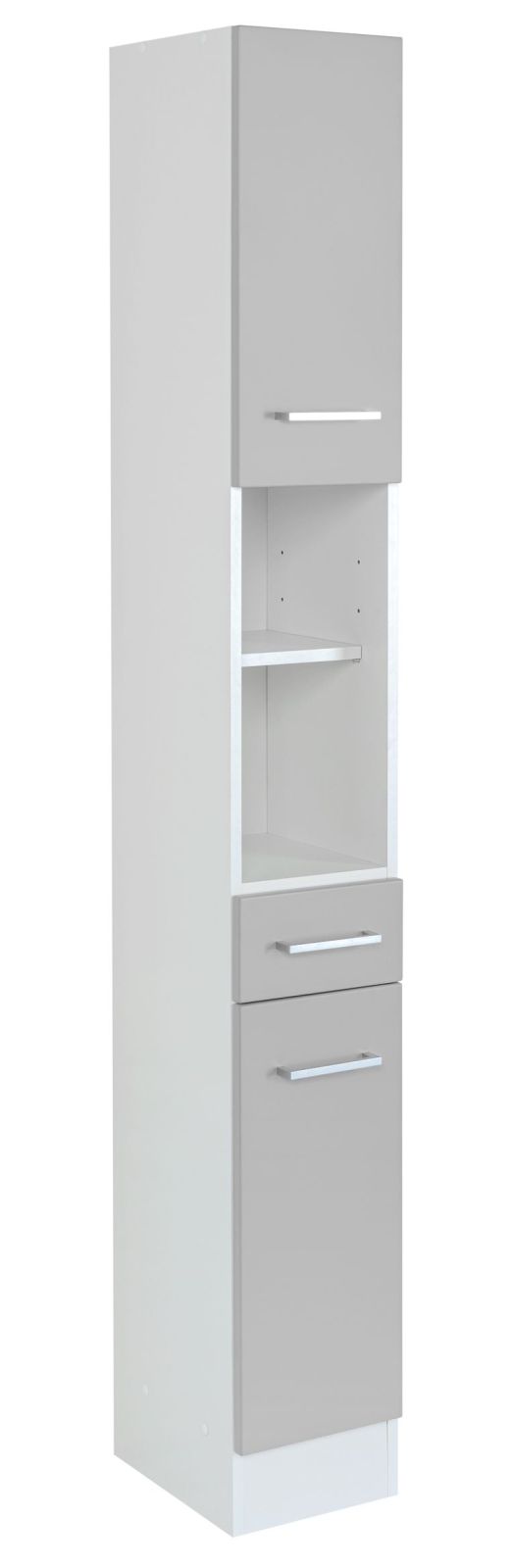 Seitenschrank RIGA - hellgrau - 25 cm