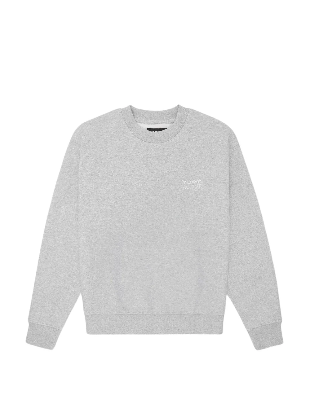 7 DAYS ACTIVE  Fitted Crewneck sweatshirt - Heather Grey