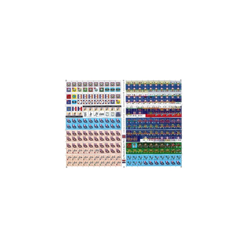 La Bataille des Quatre Bras 2nd Edition (Ziplock)