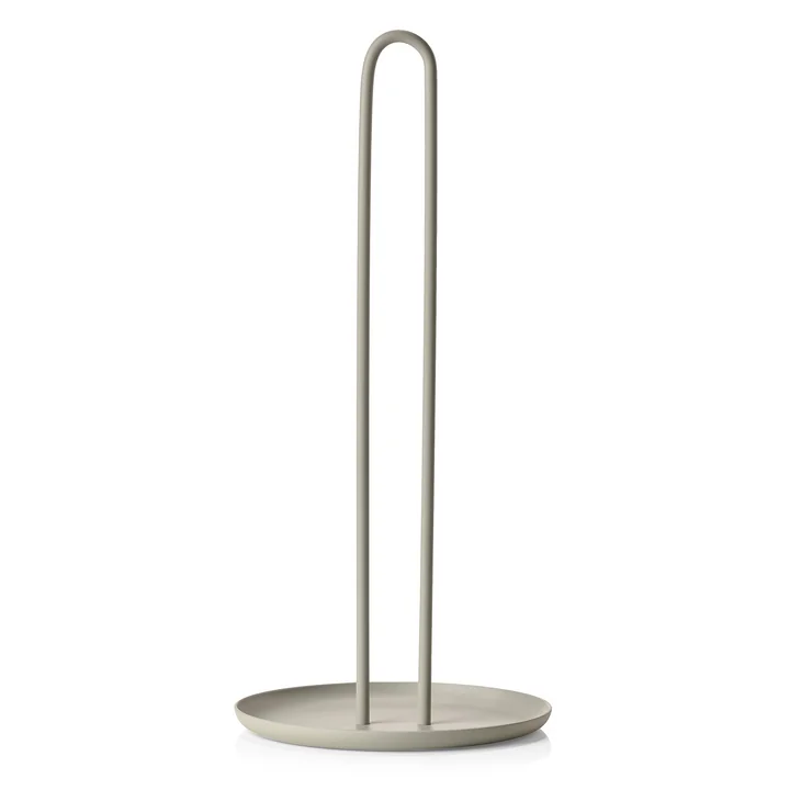 Zone Denmark - Singles Küchenrollenhalter, Ø 14,5 x H 32 cm, mud