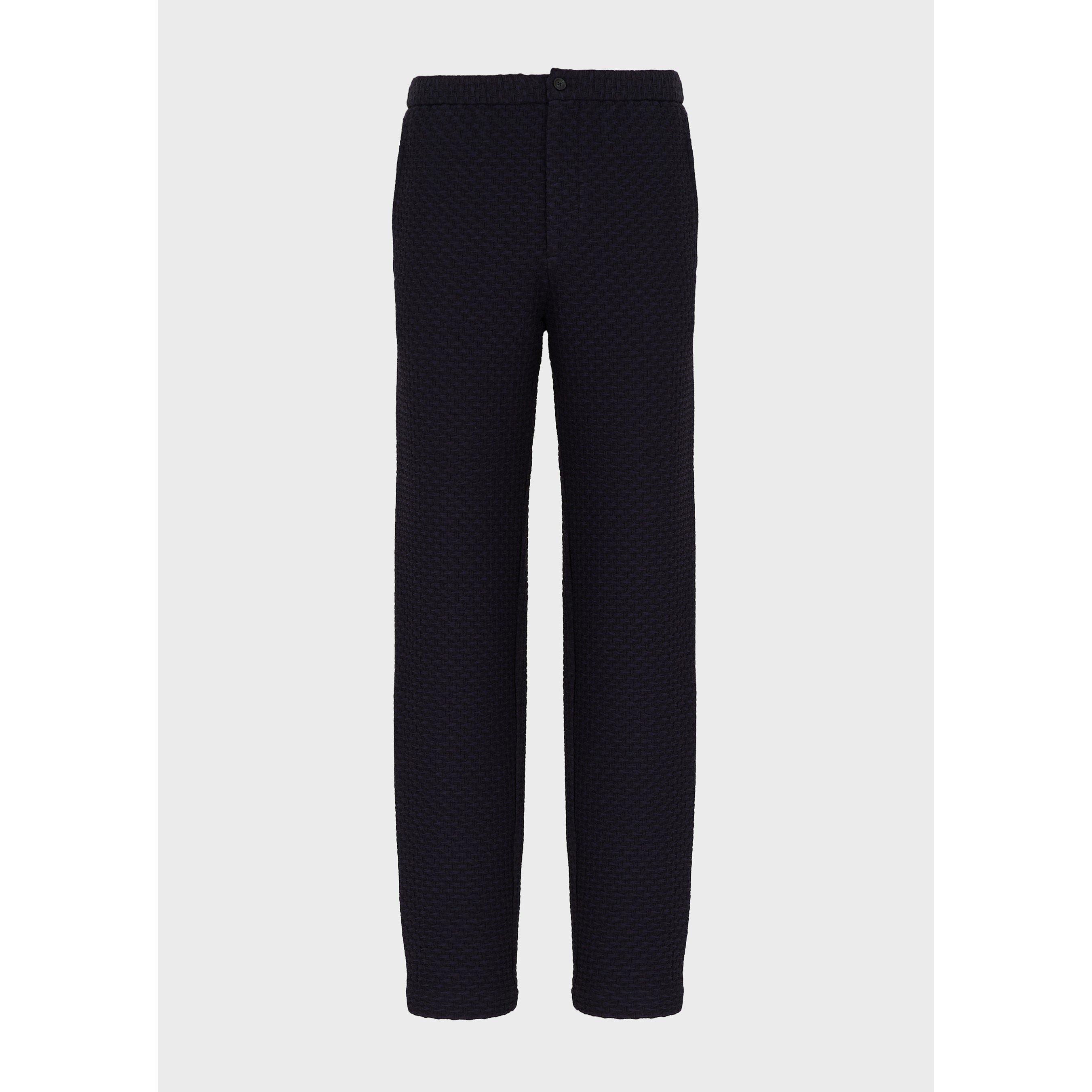 Emporio Armani Straight Leg Trousers
